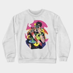 abstraction Crewneck Sweatshirt